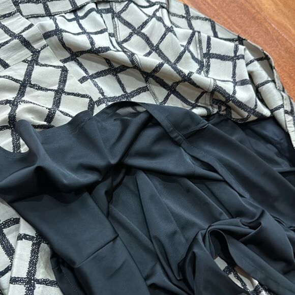 NWOT Rag & Bone Lorie Windowpane Print Flare Dress 10 - Picture 14 of 15